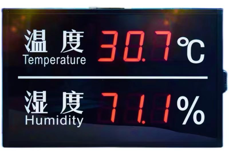 數(shù)碼管類(lèi)溫濕度看板